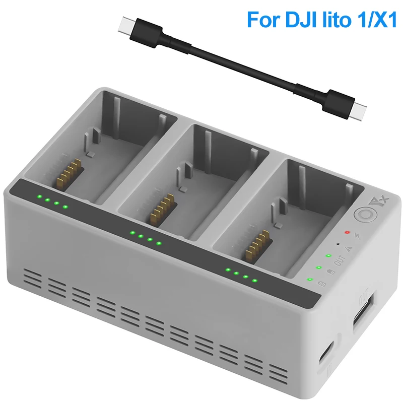 Drone Charging Hub - DJI LITO 1 X1 için şarj