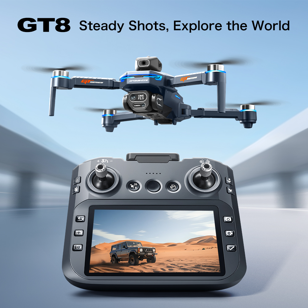 Drone Controller Screen - GT8 Engellerden Kaçınma Özellikli Hava İçi