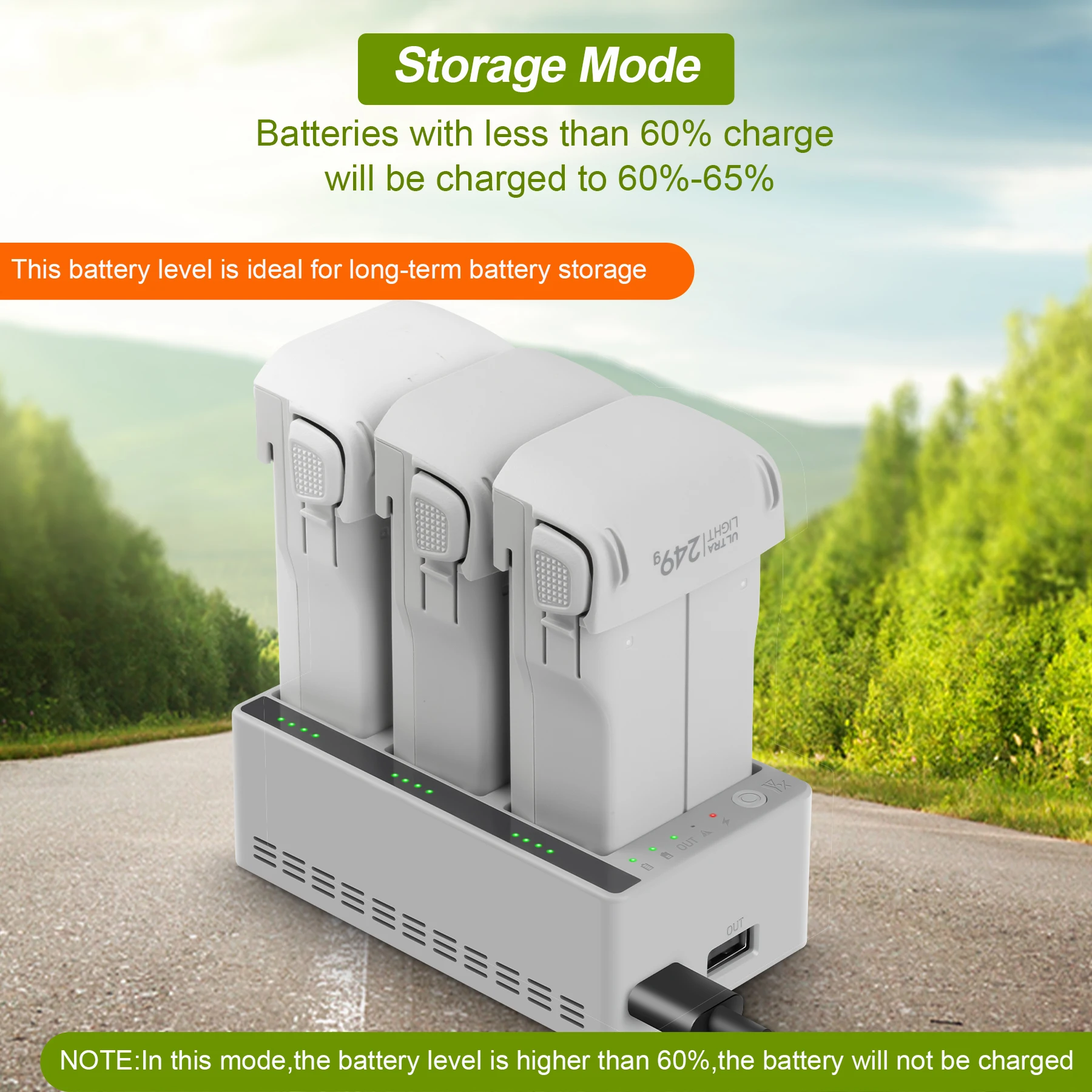 DJI LITO 1 X1 için şarj cihazı - Drone Charging Hub incelemesi ve fiyatı