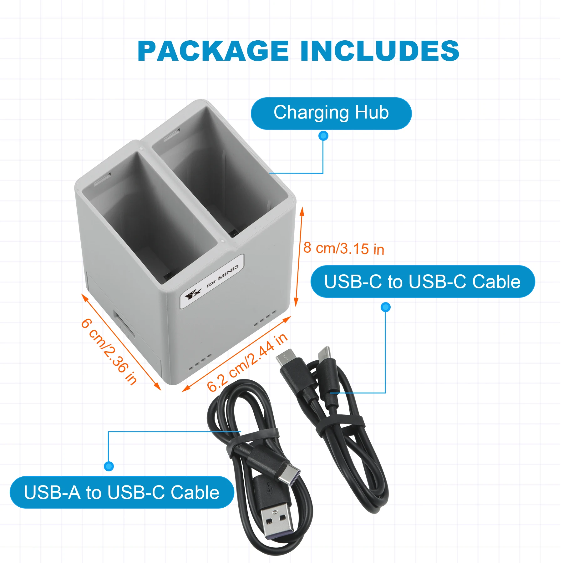 DJI Mini 4 Pro Drone pili şarj - Drone Charging Hub incelemesi ve fiyatı