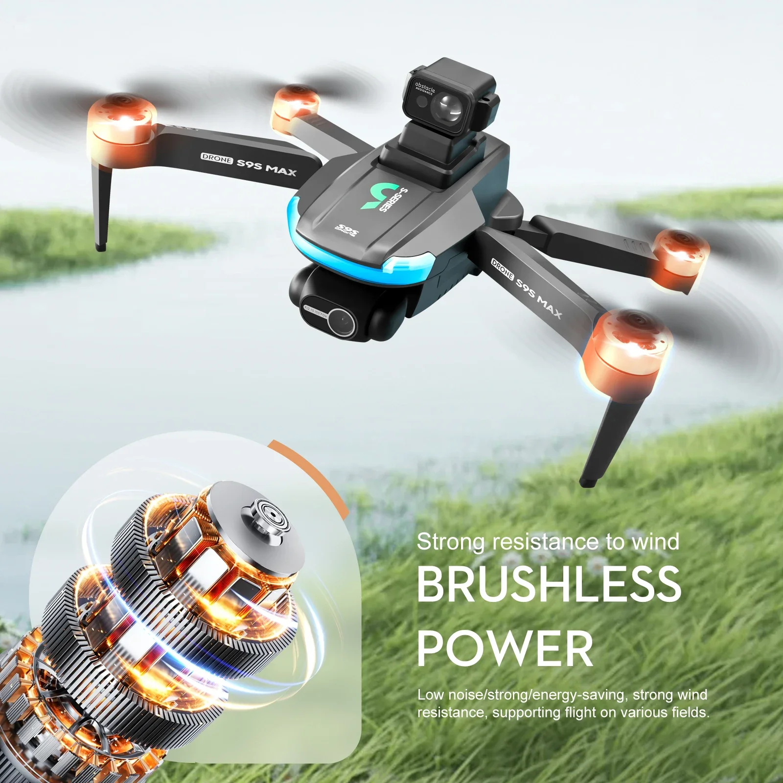 YENI S9S MAX MINI Drone 4K 2 E - Drone Controller Screen incelemesi ve fiyatı