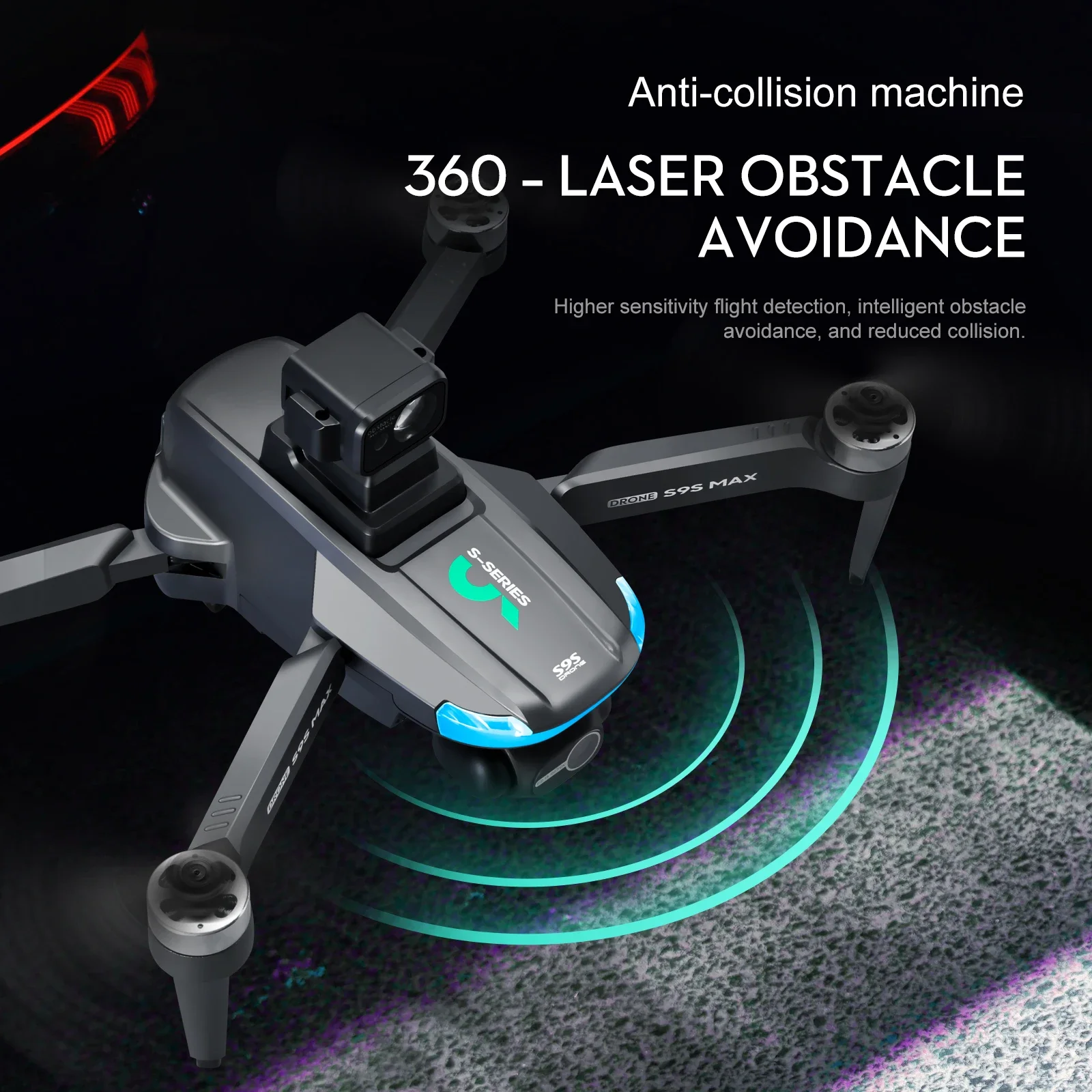 YENI S9S MAX MINI Drone 4K 2 E - Drone Controller Screen incelemesi ve fiyatı