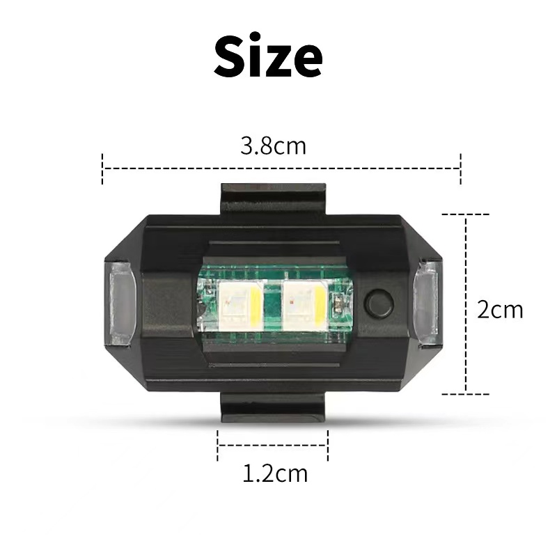 Motosiklet Işıkları Drone çaka - Drone Beacon Light incelemesi ve fiyatı