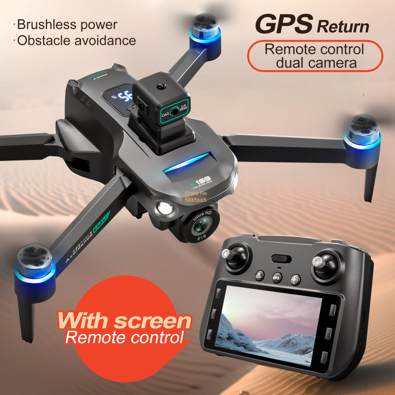 8K Çift Kamera 5G WIFI FPV Uza - Drone Beacon Light incelemesi ve fiyatı