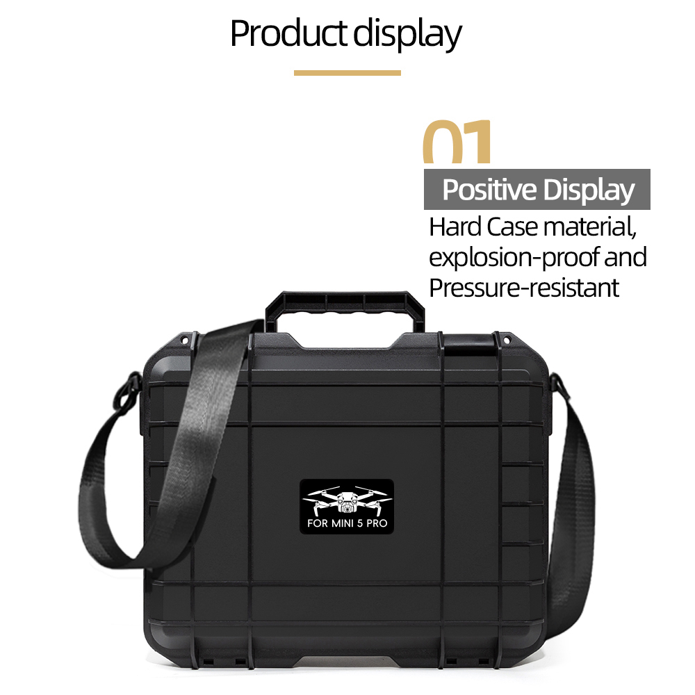 DJI Mini 5 Pro için Patlamaya  - Drone Hard Shell Case incelemesi ve fiyatı