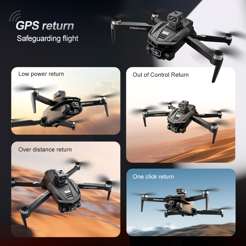 V168 PRO Max GPS Drone 8K Prof - Drone Controller Screen incelemesi ve fiyatı