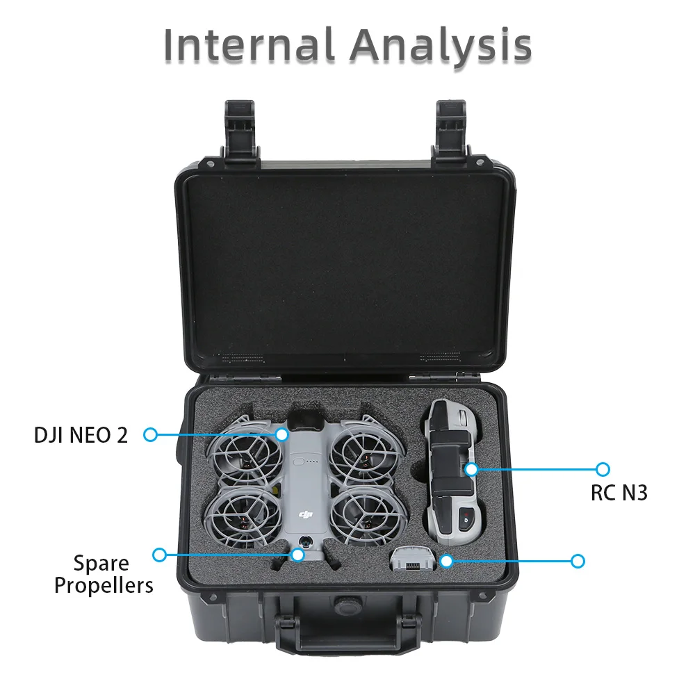 DJI NEO 2 için Taşınabilir Güv - Drone Hard Shell Case incelemesi ve fiyatı