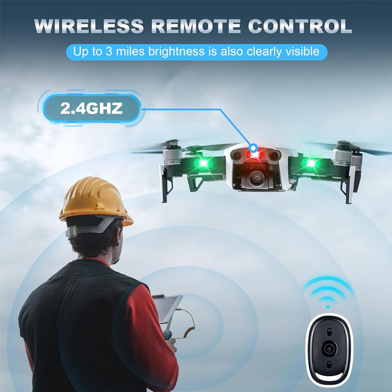 Kablosuz LED Drone çakarlı lam - Drone Beacon Light incelemesi ve fiyatı