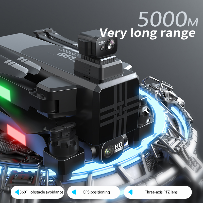 A380 Drone 4K HD üç eksenli An - Drone Power Bank incelemesi ve fiyatı