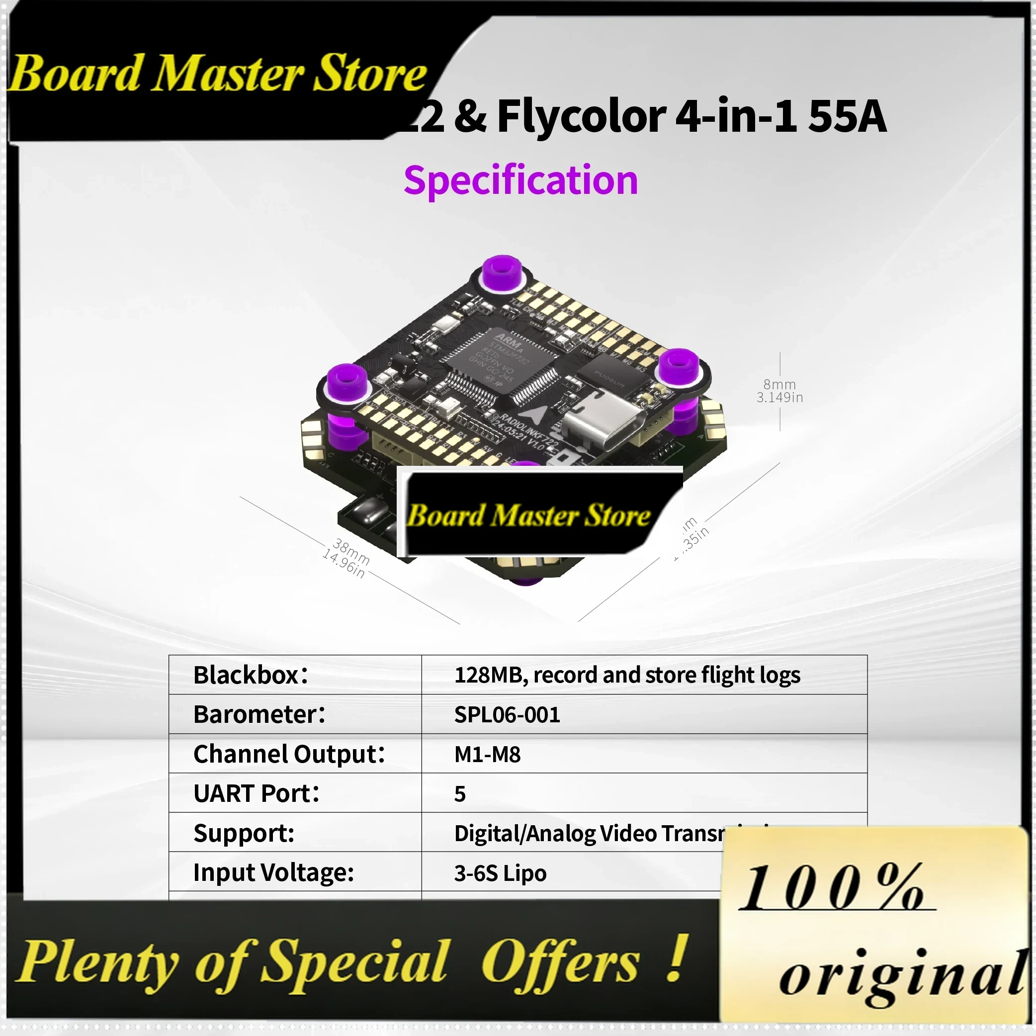 BoMaSRadiolink F722 Betaflight - Betaflight Fc F7 incelemesi ve fiyatı