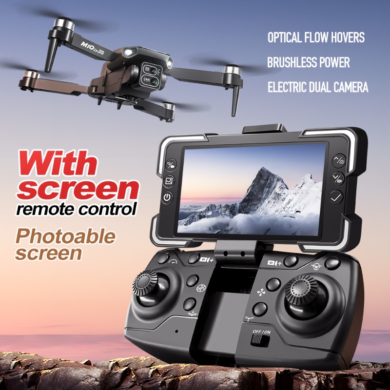 M10 Kamera Drone'u Ekranlı Uza - Drone Controller Screen incelemesi ve fiyatı