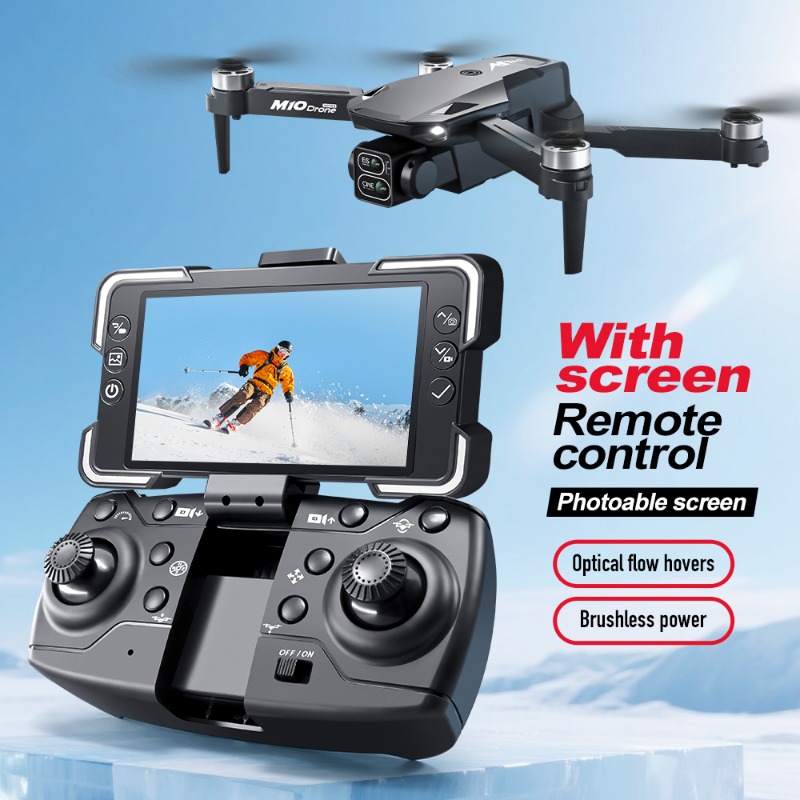 M10 Kamera Drone'u Ekranlı Uza - Drone Controller Screen incelemesi ve fiyatı